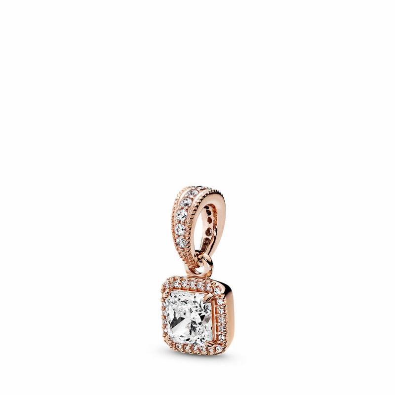 Pandora Rose™ Timeless Elegance Pendant - Pandora Rose/Cubic Zirconia - Canada | LU7543AV